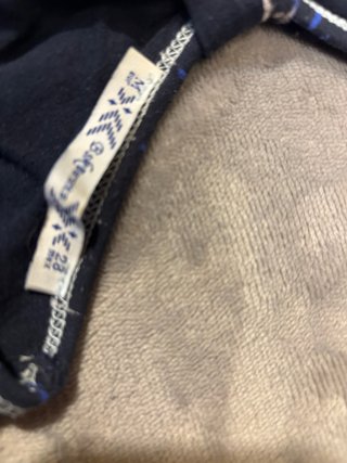 Camiseta Bershka geométrica azul M