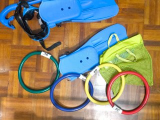 Set Snorkel Infantil Azul