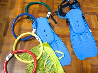 Set Snorkel Infantil Azul