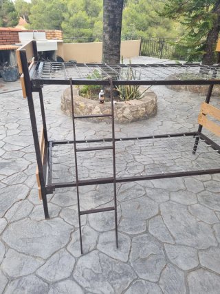 Cama Litera de Madera Maciza