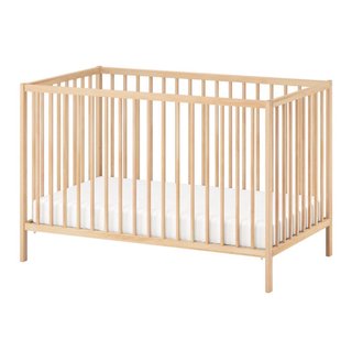 Cuna de madera clásica. 60x120.
