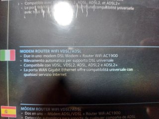 Router Modem Netgear Nighthawk D7000 AC1900