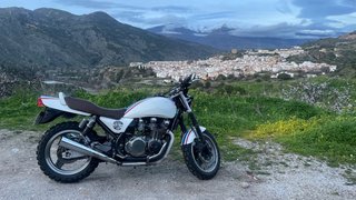 Kawasaki Zephyr 750 Cafe Racer Scrambler