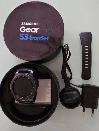 Samsung Gear S3 Frontier Smartwatch Negro/Plata