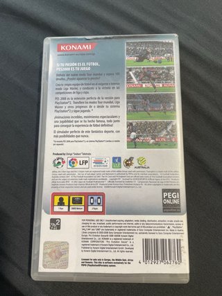 PES 2008 PSP