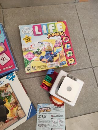 Lote 4 juegos infantiles