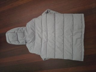Abrigo McKenzie gris y negro talla M