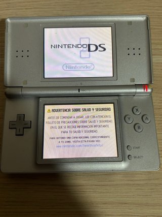 Nintendo DS Lite Plata
