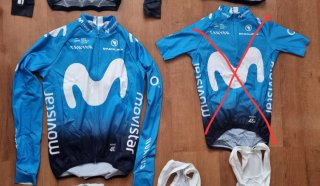 Equipación oficial Movistar Team Marca Endura