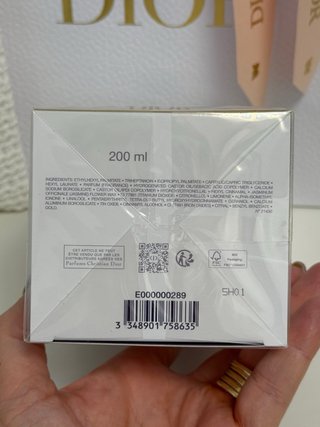 Pouch Solar Dior Blanco-Dorado mas aceite J’Adore
