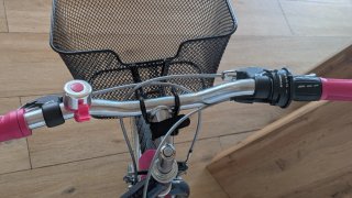 Bicicleta infantil 24 azul y rosa