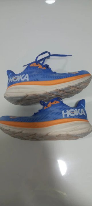 Zapatillas Hoka Clifton 9 Azul Naranja