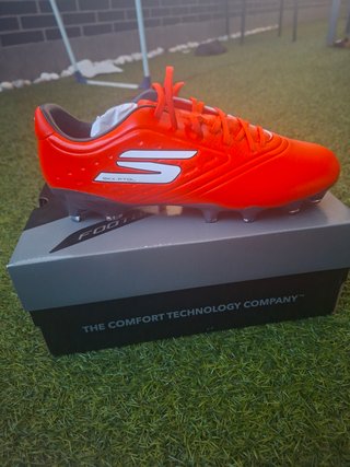 Botas de fútbol Skechers Rojo