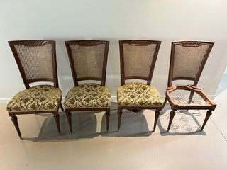Sillas madera clasicas a restaurar!