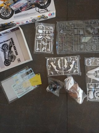 Maqueta Tamiya Honda NSR 500 Valentino Rossi