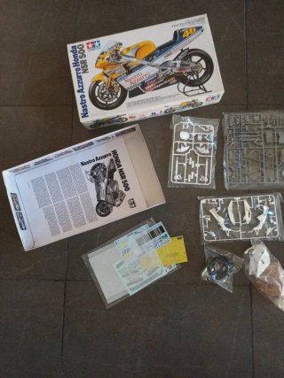 Maqueta Tamiya Honda NSR 500 Valentino Rossi