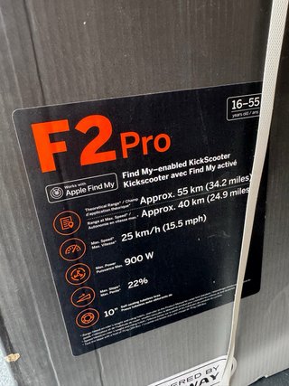 Oferta Patinete Ninebot F2 PRO Nuevo