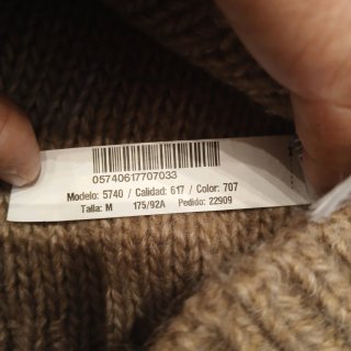 Jersey de lana Massimo Dutti beige