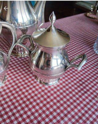 Juego de café de alpaca