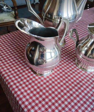 Juego de café de alpaca