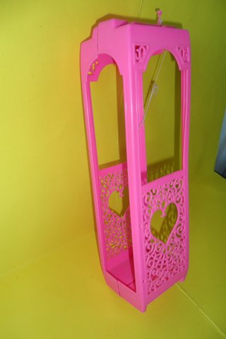 Ascensore Barbie Casa 3 Piani Anni '80 Rosa