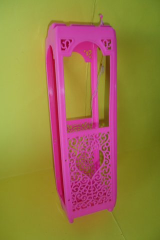 Ascensore Barbie Casa 3 Piani Anni '80 Rosa