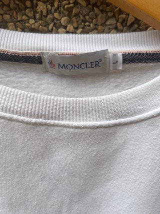 Sudadera Moncler Unisex Blanca