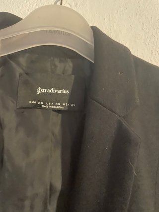 Americana Stradivarius Negra Talla XS