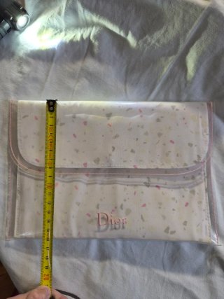 Neceser Dior Blanco con Diseño