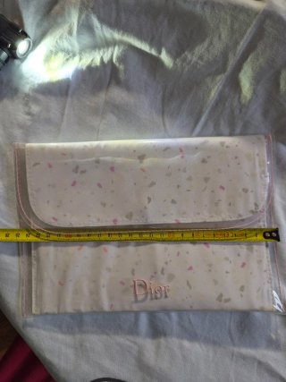 Neceser Dior Blanco con Diseño