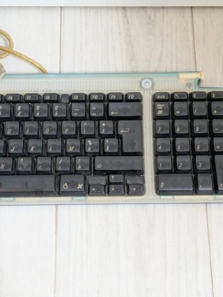 Tastiera Apple USB M2452 iMac G3 Azzurro Trasparen