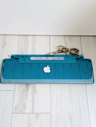 Tastiera Apple USB M2452 iMac G3 Azzurro Trasparen