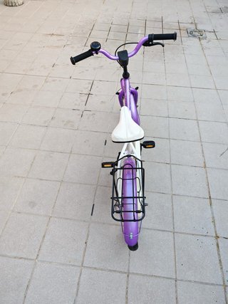 Bicicleta infantil morada