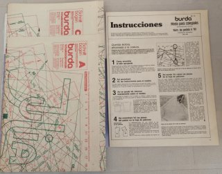 Revista Burda Infantil y Colegiales 1984
