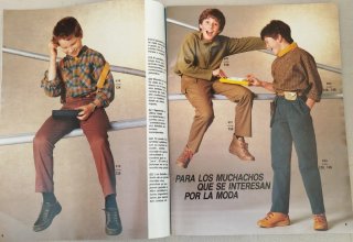 Revista Burda Infantil y Colegiales 1984