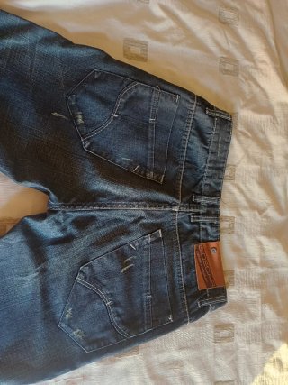 Pantalón vaquero Sidecar azul