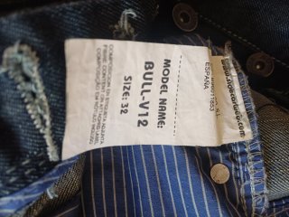 Pantalón vaquero Sidecar azul