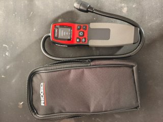 Detector de Gas Combustible Ridgid Micro CD-100