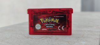 Pokemon Rubí GBA - Pokedex Completa - Original