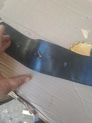 Cinturón Marinero Ancla Dorada
