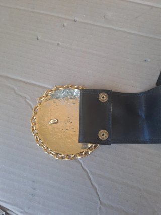 Cinturón Marinero Ancla Dorada