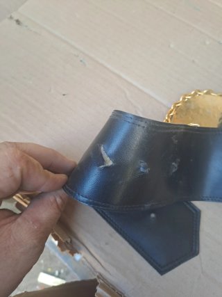 Cinturón Marinero Ancla Dorada