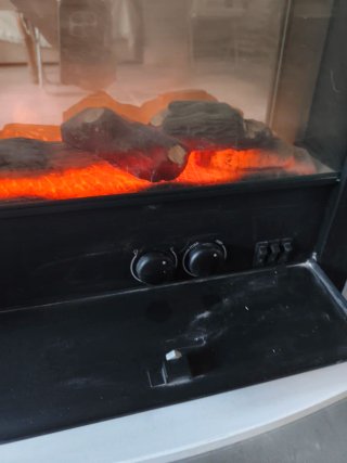 Chimenea eléctrica moderna