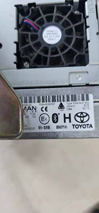 Radio Toyota Auris 2013 Original