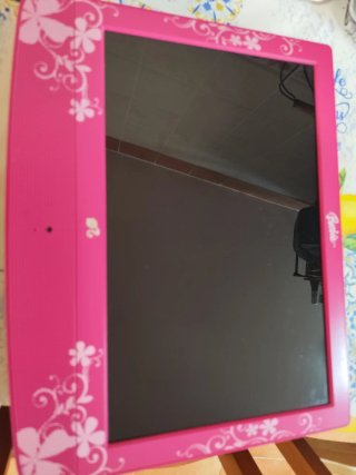 TV Barbie 12V Rosa