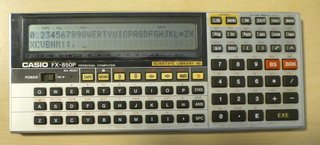 Calculadora Casio FX-850P Personal Computer