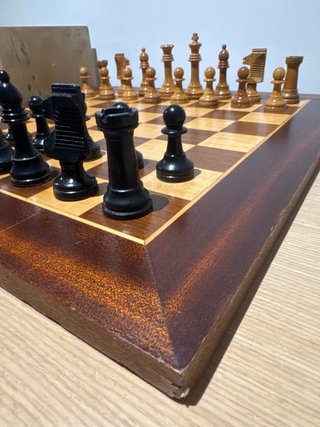 Tablero Ajedrez Staunton Nº7 Madera