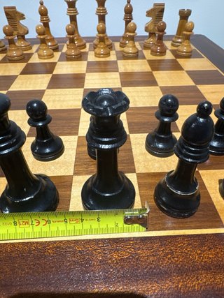 Tablero Ajedrez Staunton Nº7 Madera