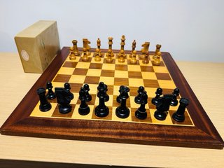 Tablero Ajedrez Staunton Nº7 Madera