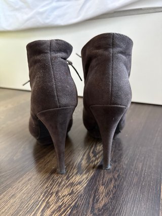 Botines marron chocolate talla 38